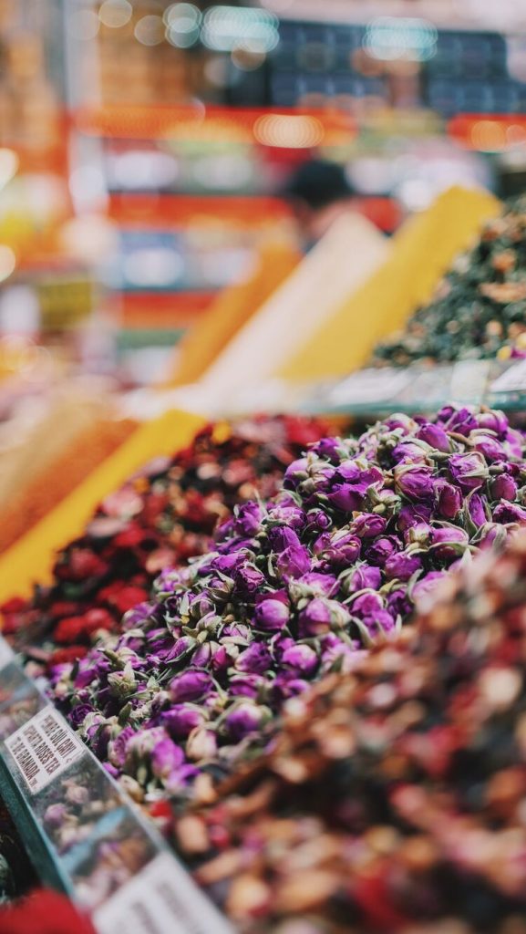 Types of flower tea